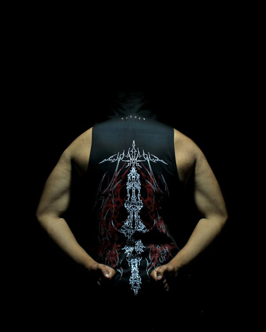 SPINE- camisa de entrenamiento con capucha
