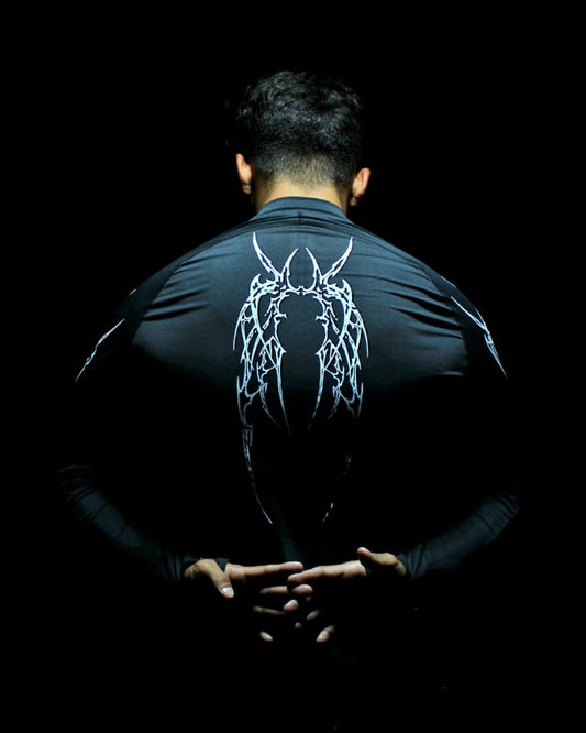 Compresor Spider Manga larga con cierre