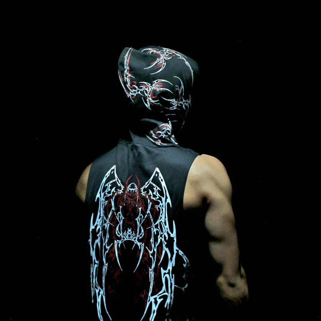 SPIDER- camisa de entrenamiento con capucha