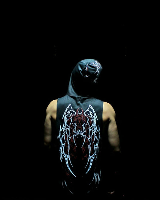 SPIDER- camisa de entrenamiento con capucha